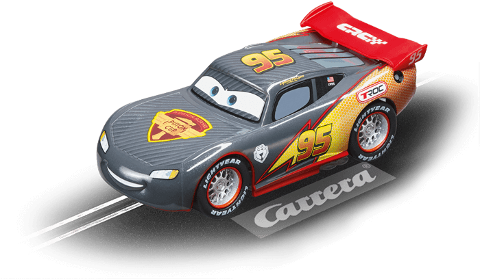 Lightning Mcqueen - Carbon - Carrera Cars Go !!!: Disney Pixar Cars Lightning Mcqueen (700x467), Png Download