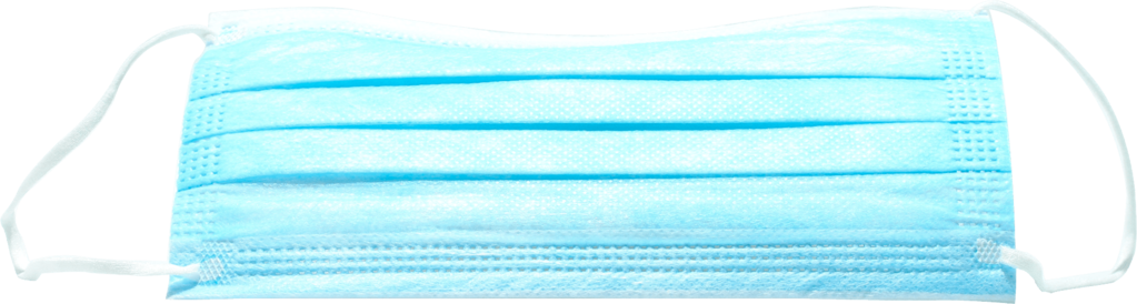 Medicom Face Mask Blue - Colorfulness (1023x274), Png Download