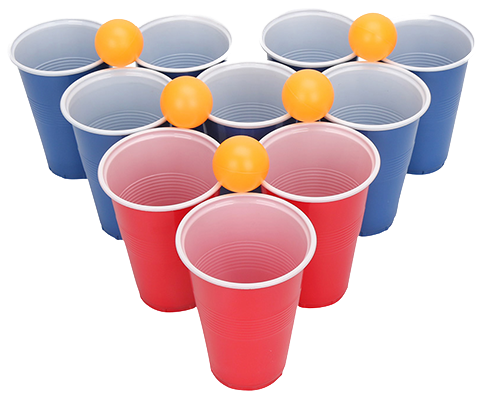 Beer Pong (500x500), Png Download