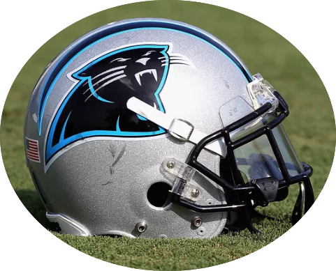 Latest Spartanburg Listings - Carolina Panthers Helmet (481x389), Png Download