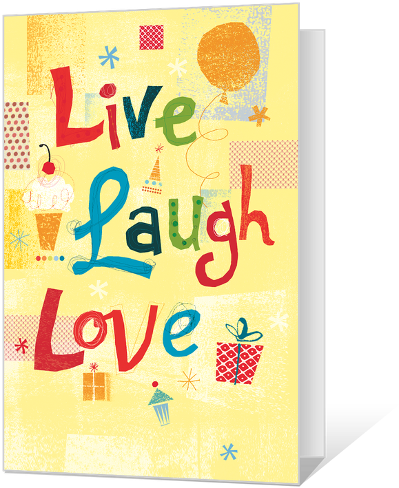 Live Laugh Love Printable - Love (950x760), Png Download