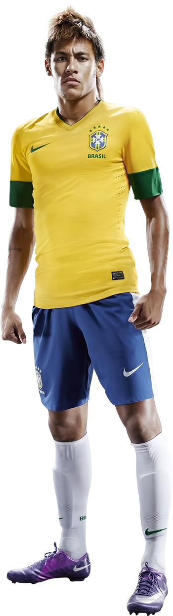 Ronaldinho Gaucho - Brazil 12 13 Home Kit (1100x1336), Png Download