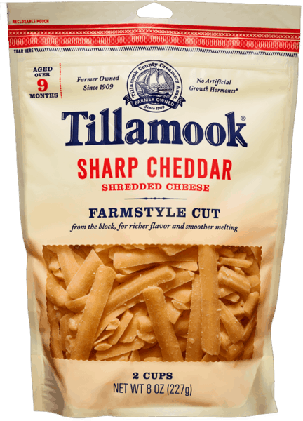 Tillamook Shredded Mexican Monterey Jack (432x600), Png Download