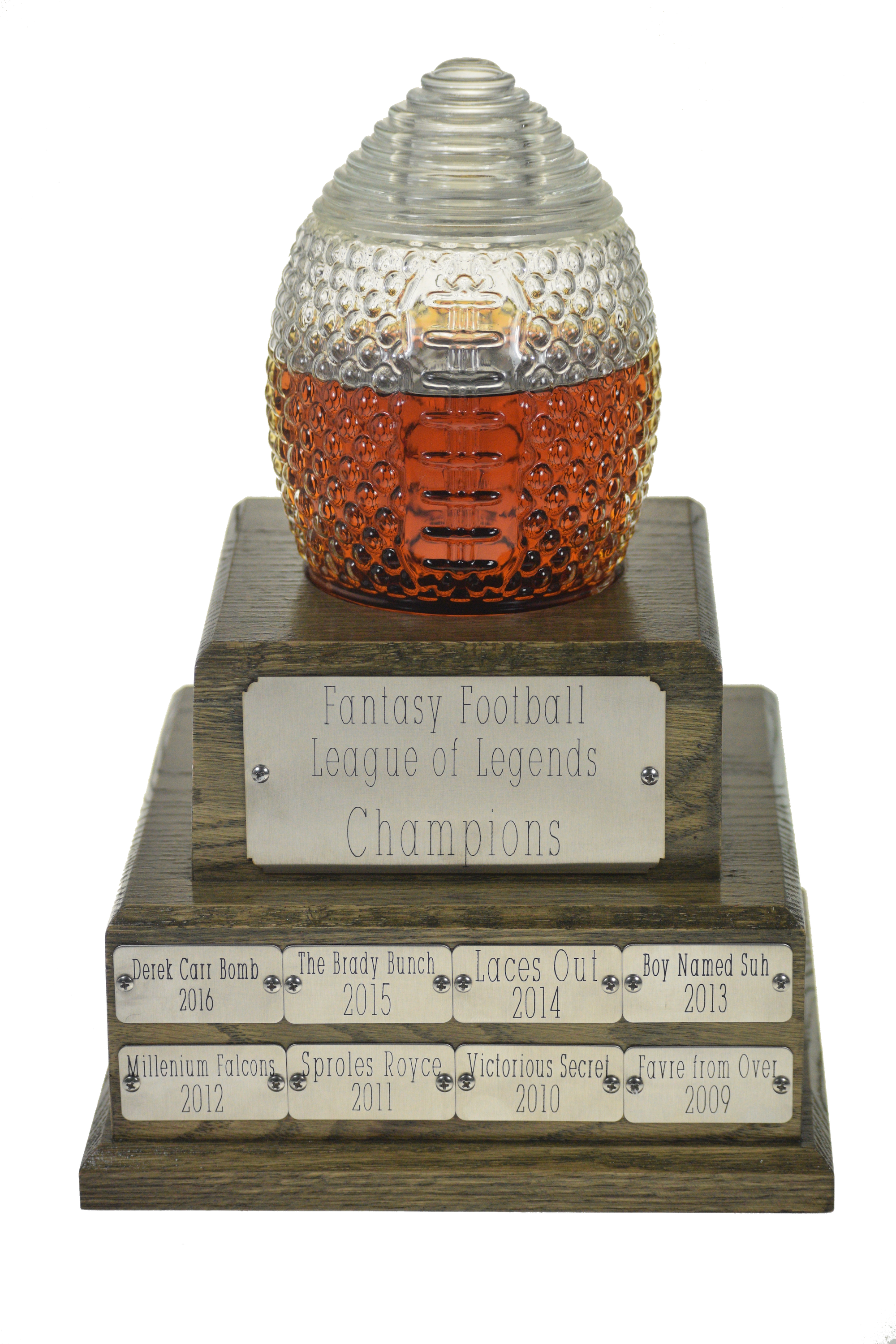 Perpetual Fantasy Football Trophy Decanter - Fantasy Football Trophy Decanter (2000x3000), Png Download