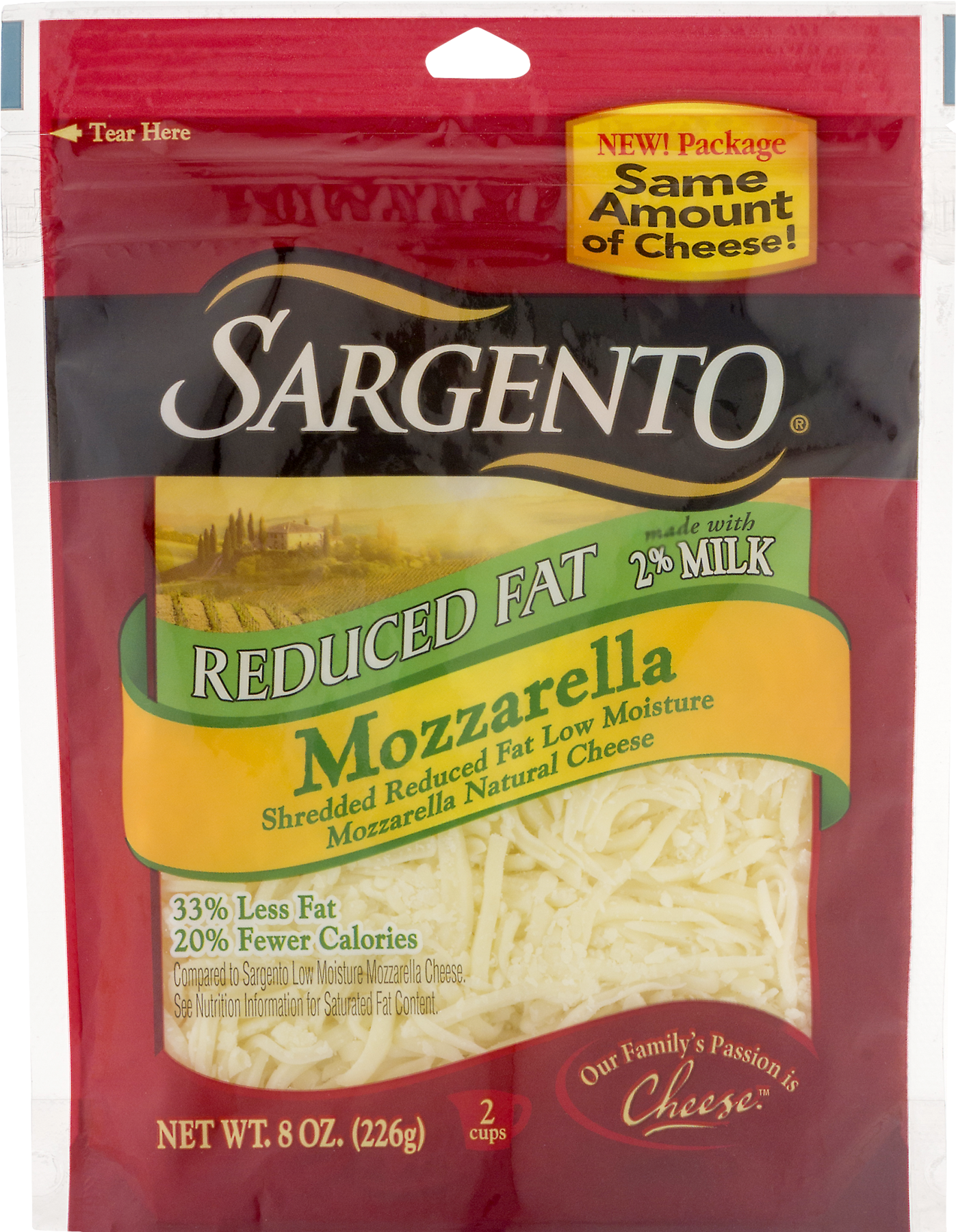Sargento Shredded Cheese Nutrition Facts (1800x1800), Png Download