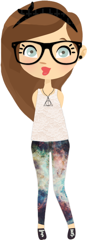 Hipster Doll Png Png Images - Png Hipster Doll (400x662), Png Download