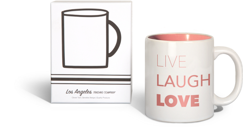 Oz Live Laugh Love - Live Laugh Love 15 Oz Mug (800x1035), Png Download