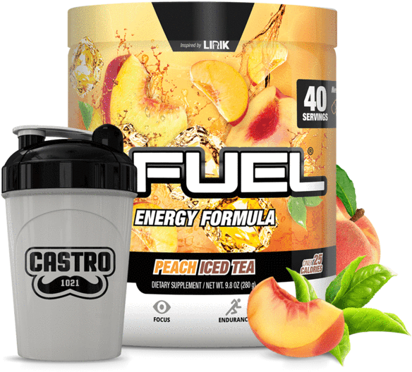 Peach Iced Tea Tub - Gfuel Peach Iced Tea (600x600), Png Download