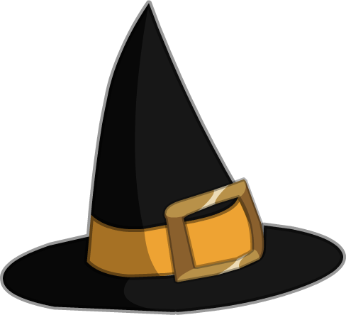Sombrero De Bruja Png - Gorro De Bruja Png (488x444), Png Download