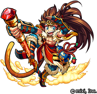Sun Wukong - Sunwukong Png (370x355), Png Download