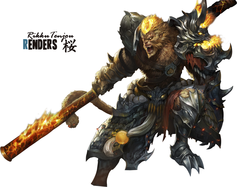 Wukong-sigtutorials - League Of Legends Wukong Png (909x717), Png Download