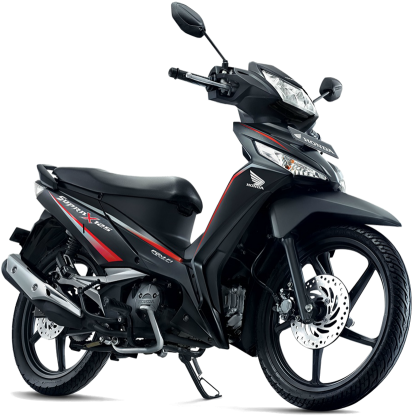 Honda Supra X 125 Fi 2017 Png - Wave Rs 110 (500x438), Png Download