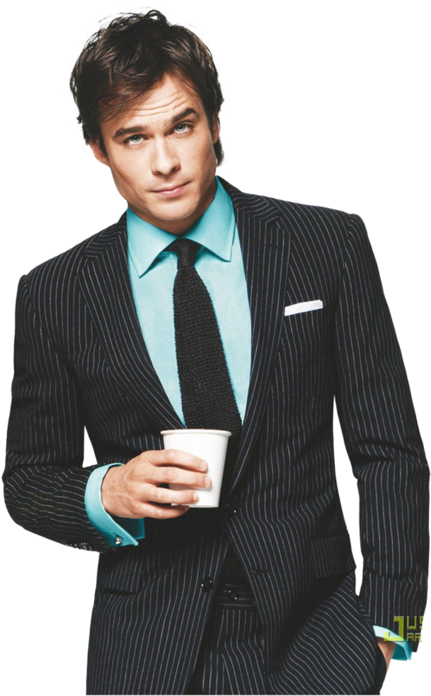 Png De Famosos - Ian Somerhalder In A Suit (804x993), Png Download