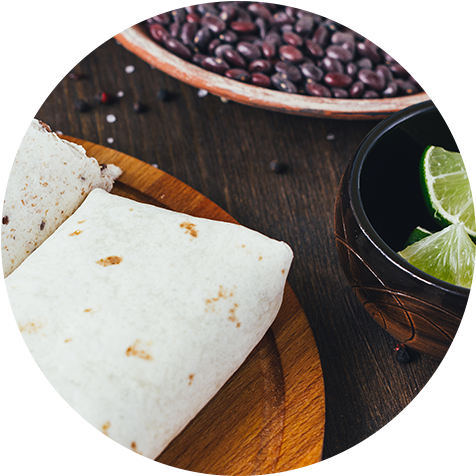 Burrito Wednesday - Frijoles Negros (500x500), Png Download