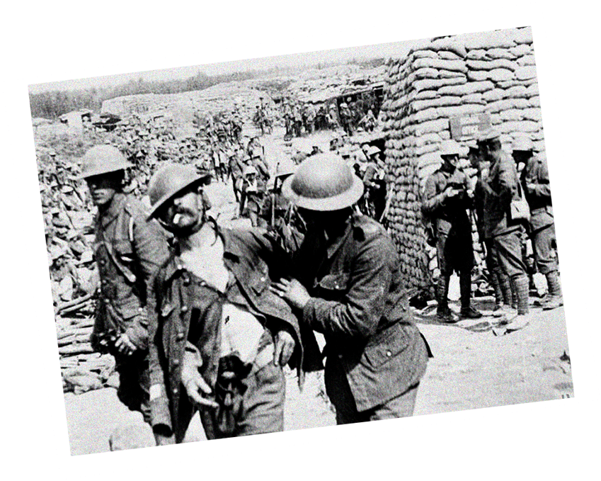 The Mental Health Crisis Of Ww1 - Troop (860x700), Png Download