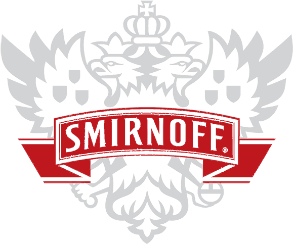 Smirnoff - Smirnoff Black And White (600x509), Png Download