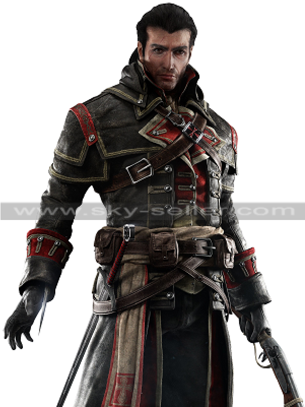 Assassin's Creed Shay Cormac Templar Knight Coat - Assassin's Creed Rogue Figur Shay Cormac (800x800), Png Download