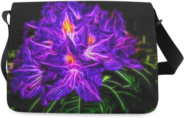 Rhododendron Topaz Messenger Bag - Angelinana Custom Snoopy 2 Homestuck Messenger Bag (500x500), Png Download