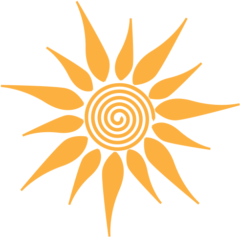Summer - Sun - Camp - Sunflower (516x505), Png Download