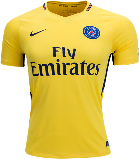Paris Saint-germain 17/18 Away Ucl Jersey Neymar Jr - Jersey Paris Saint Germain (550x550), Png Download
