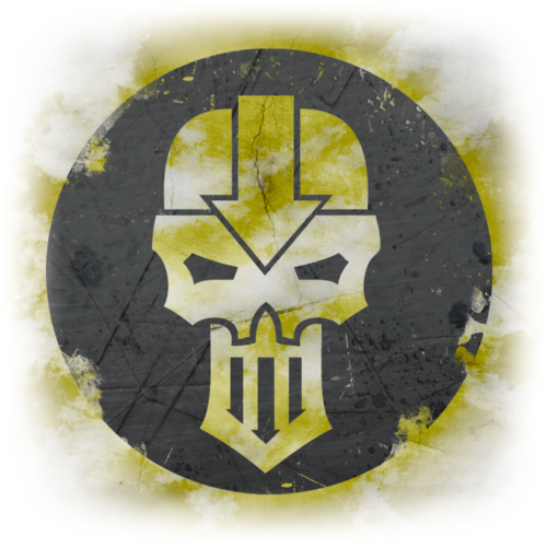 Iron Warriors Icon Copy - Warhammer 40k Iron Warriors Symbol (500x500), Png Download