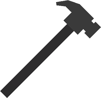 Black Hammer - Spike Icon Png (400x400), Png Download