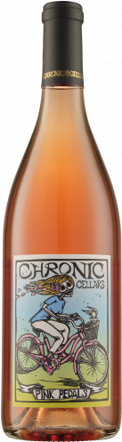 Pink Pedals - Chronic Cellars Pink Pedals Rose (330x496), Png Download