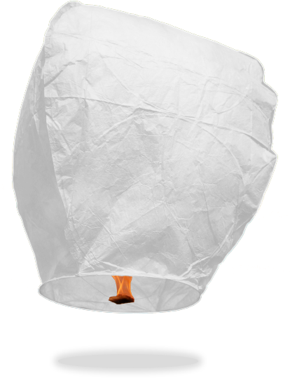 Sky Lanterns - Uçan Balon (576x570), Png Download