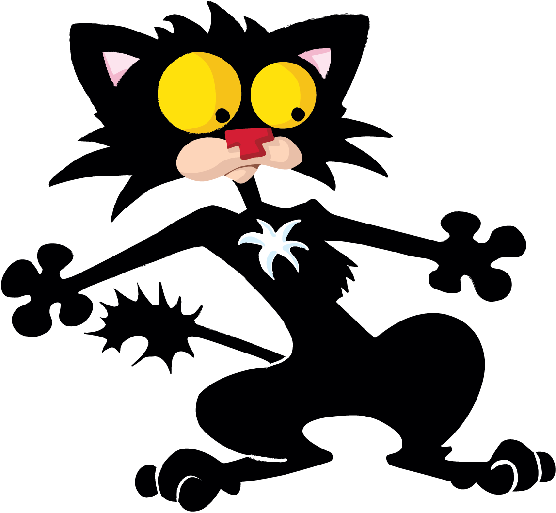 Bad Kitty Scaredy Cat Coloring Pages With New Books - Bad Kitty Meets The Baby (1147x1058), Png Download