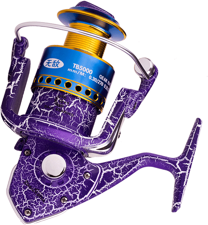 Tokushima Tb Purple Fishing Reel Sea Fishing Reel Fishing - Fishing Reel (800x800), Png Download