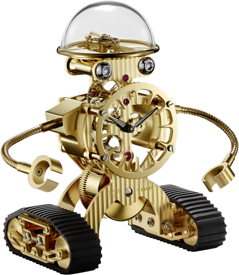 Sherman Gold Plated - L Epee Clocks Arachnophobia (784x700), Png Download