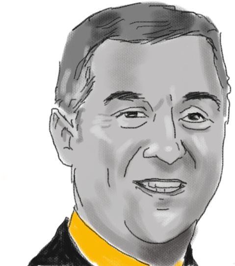 Former Prime Minister And President, Montenegro - Sketch (550x550), Png Download