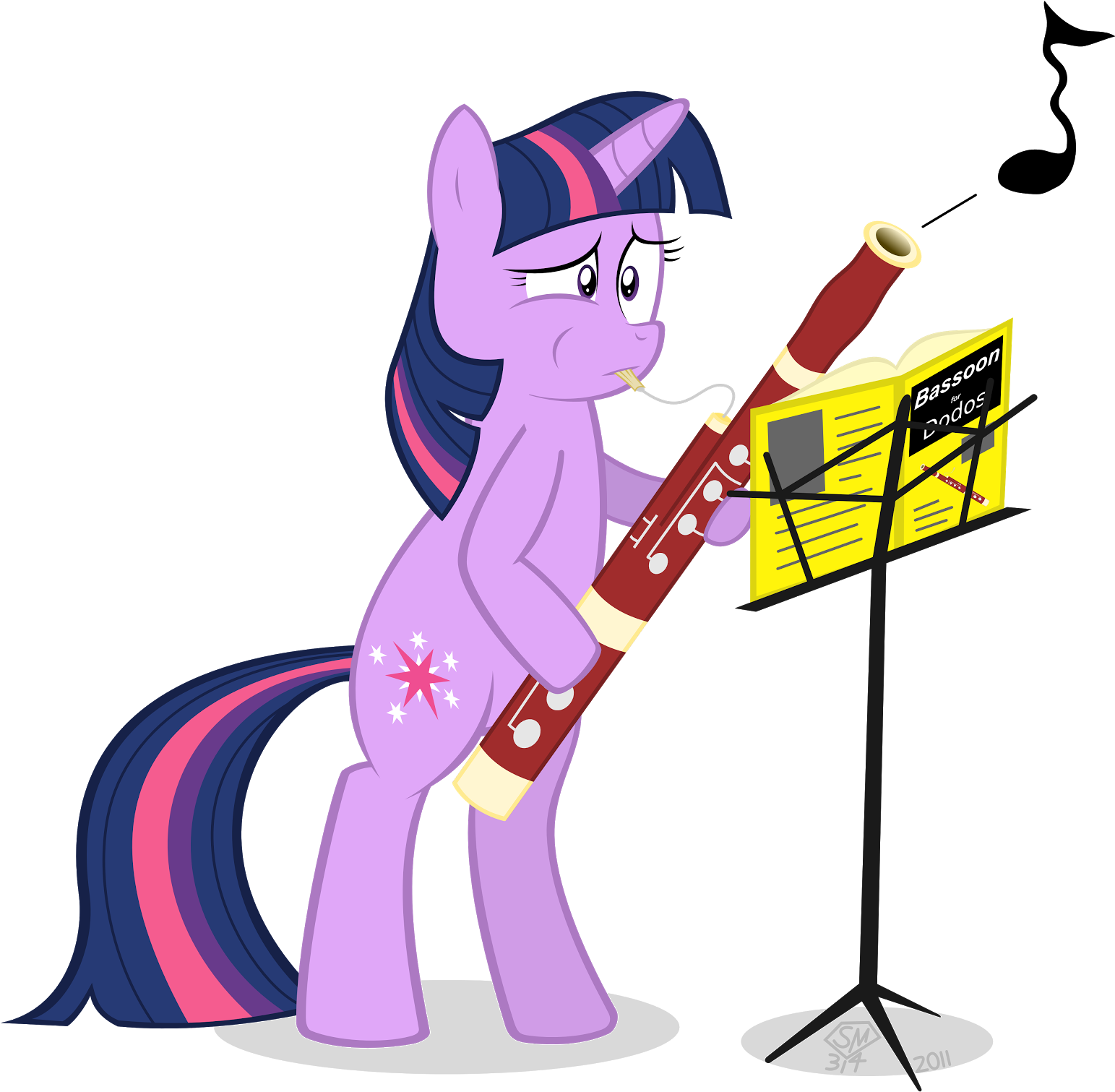 Bassoon - Bassoon Cartoon (1600x1600), Png Download