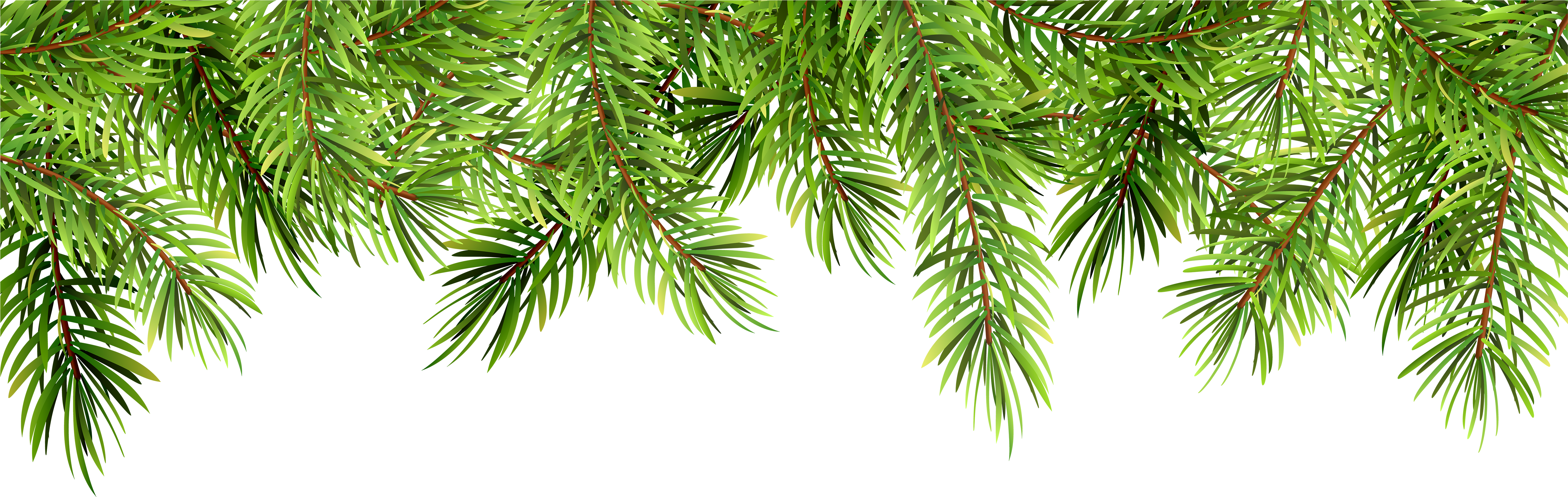 Free Christmas Transparent Decoration (6000x2093), Png Download