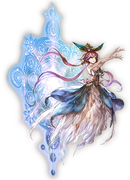 Yggdrasil, Guardian Of Cultivation, Watches Over The - Grand Blue Fantasy Yggdrasil (427x580), Png Download