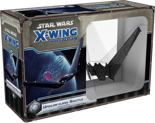 Star Wars X Wing Miniatures Game - Star Wars X Wing Upsilon Class Shuttle (523x416), Png Download