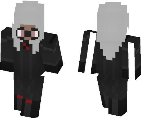 Black Widow (marvel) - Minecraft Connor Detroit Become Human Skin (584x497), Png Download