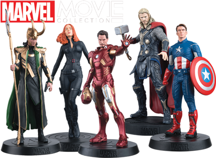 Marvel Movie Collection - Marvel: Movie Figure Collection #1 Iron Man (680x335), Png Download