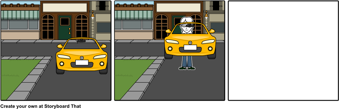 Car Accident - Storyboard (1164x385), Png Download
