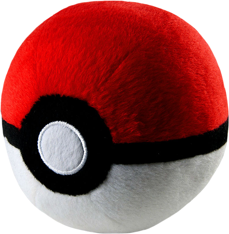Pokemon - Pokemon Ball Stuffed Toy (750x770), Png Download