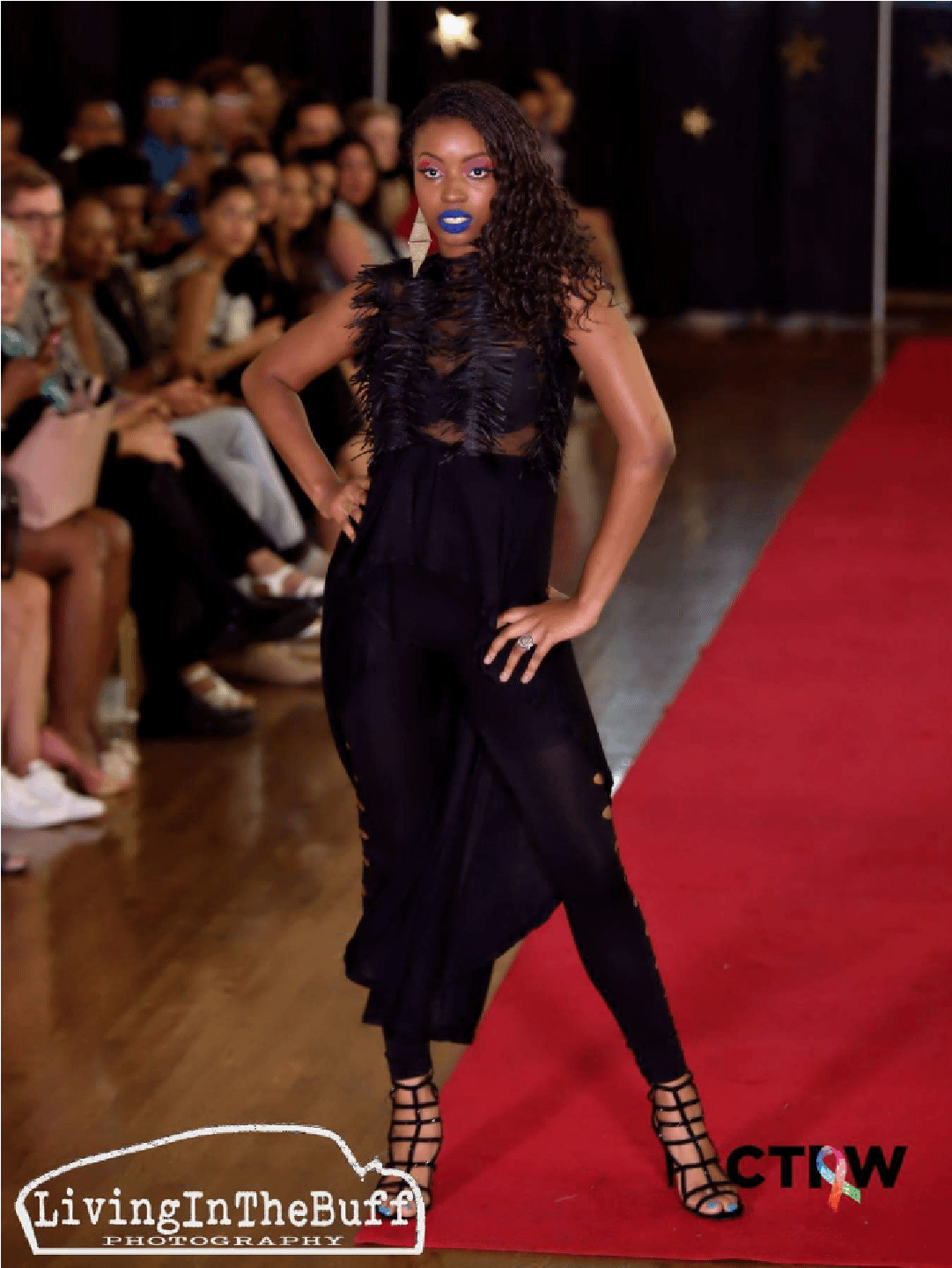 Color The Runway Features The Fabulous Lillie Pearl - Runway (1080x1920), Png Download