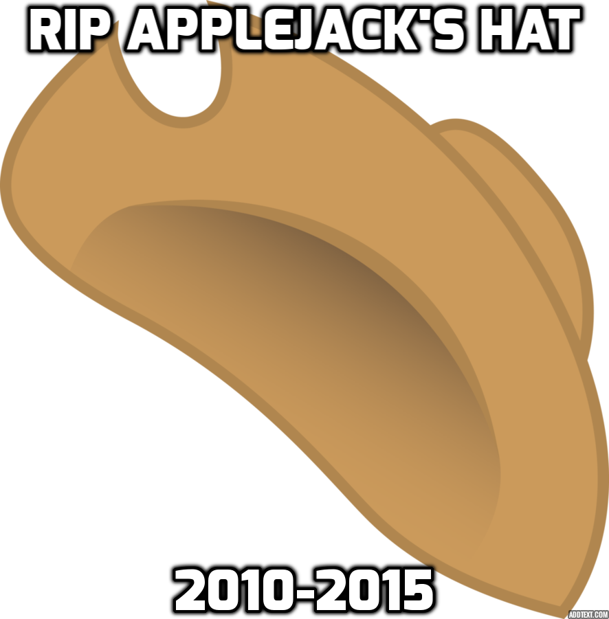 Deadth Clipart Rest In Peace - Imagenes De El Sombrero De Applejack (886x901), Png Download