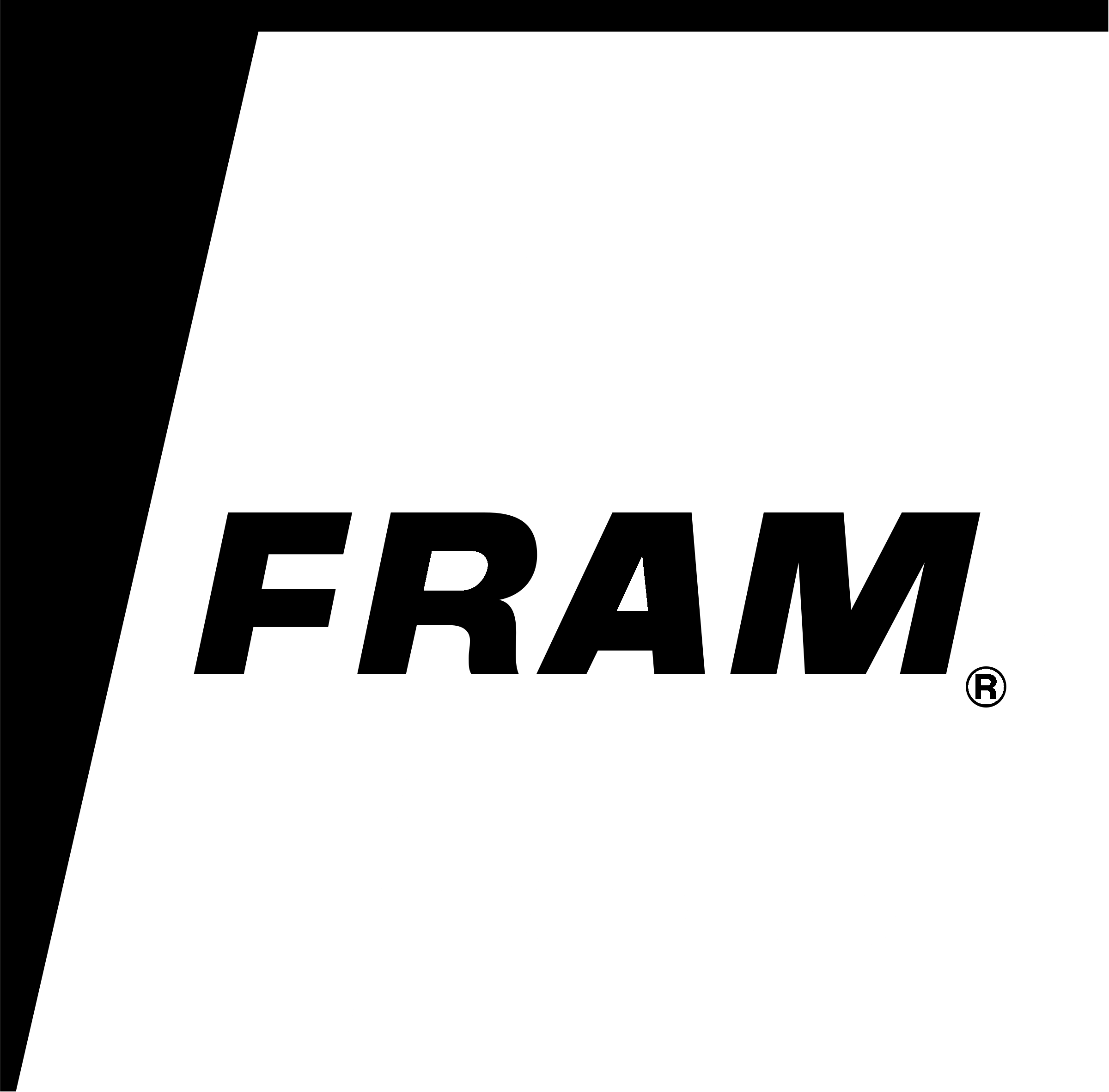 Fram Filters Logo Black And White - Fram Logo Png (2400x2363), Png Download