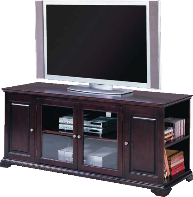 62'' Wooden Tv Stand By Furniture World - Crown Mark Harris Rta Entertainment Console With Storage (623x634), Png Download