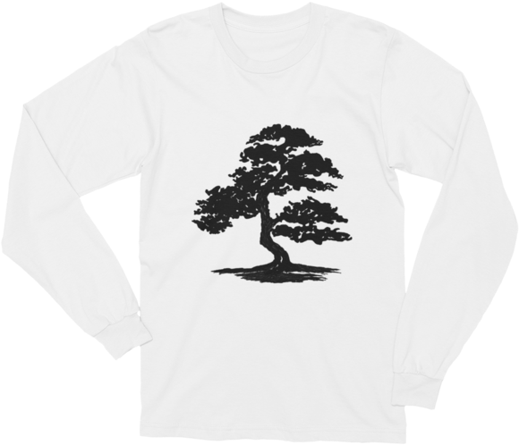 Juniper Bonsai Long Sleeve Shirt - Oak (600x600), Png Download