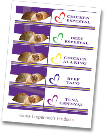 Gloria Empanada Espesyal Products - Empanada Food Cart Philippine (381x478), Png Download