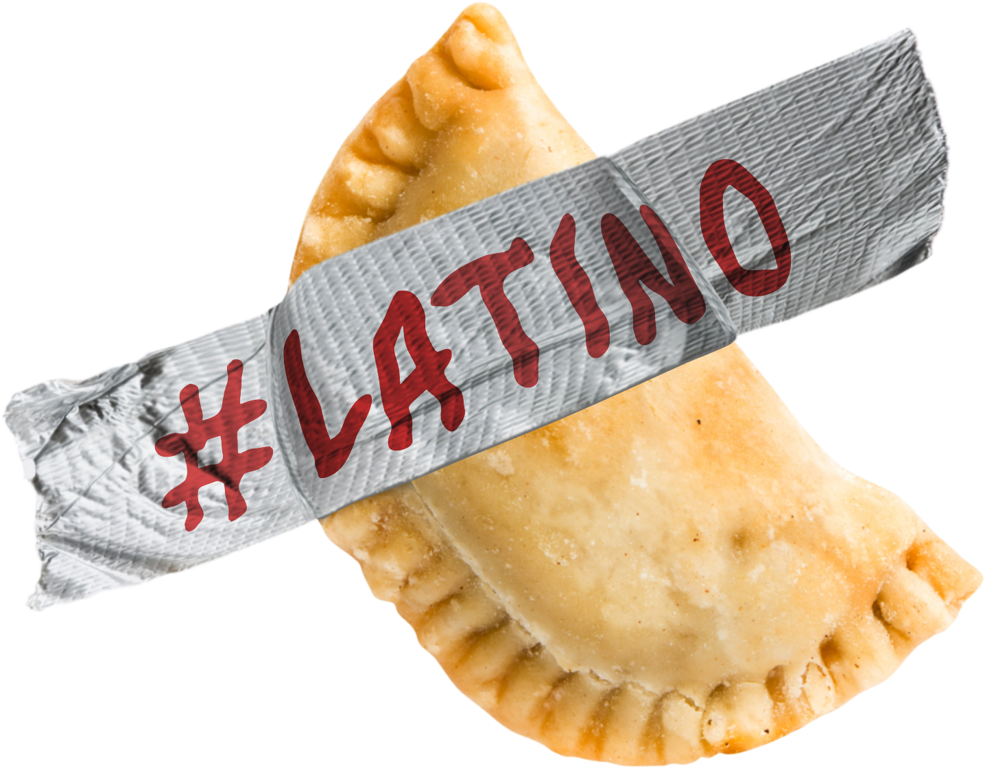 Latino Empanada - Strip Of Duct Tape (2028x1841), Png Download