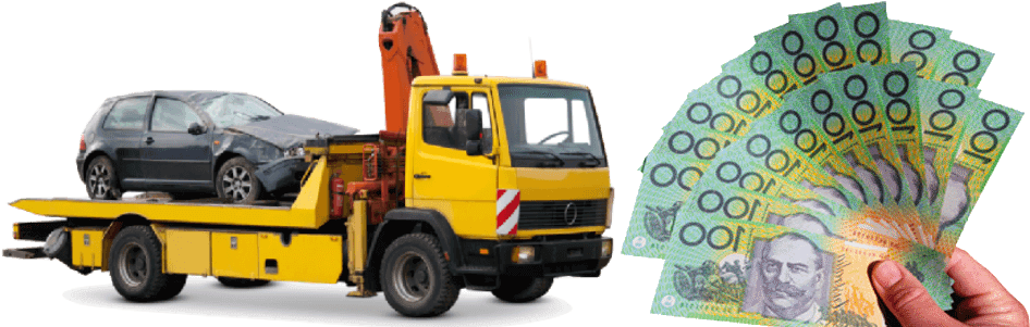Scrap Car Removal Services Money - Tow Truck (997x300), Png Download
