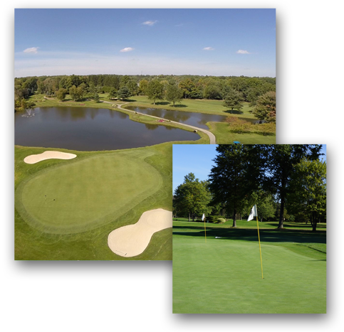 Golf At Squaw Creek - Squaw Creek Golf Course (483x467), Png Download