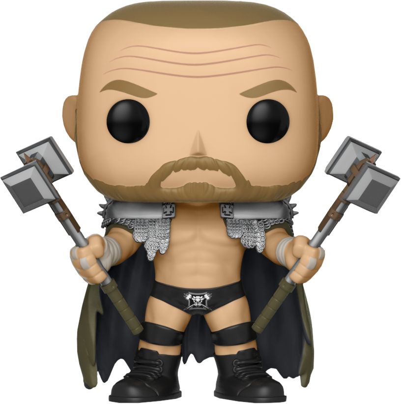 Wwe Triple H Skull King Funko Pop Vinyl Figure - Triple H Funko Pop (816x822), Png Download
